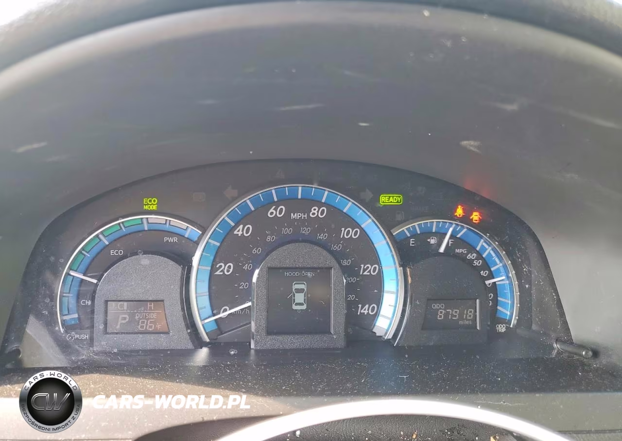 2012 Toyota Camry Hybrid Xle VIN:4T1BD1FK8CU043201 - 9