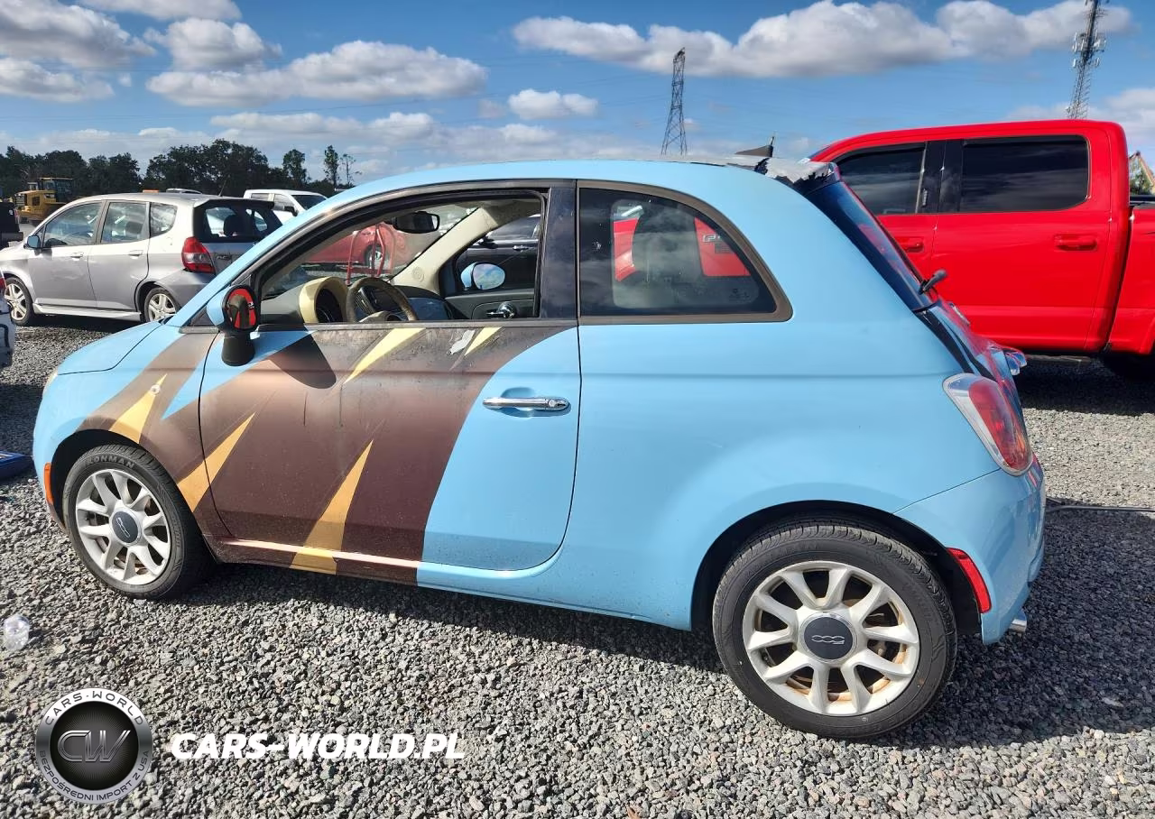 2017 Fiat 500 Pop VIN:3C3CFFKR5HT508929 - 2