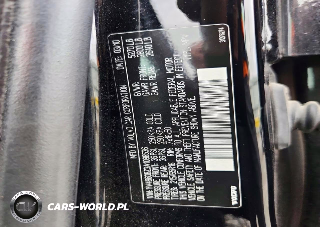 2010 Volvo Xc70 3.2 VIN:YV4960BZ3A1088536 - 12
