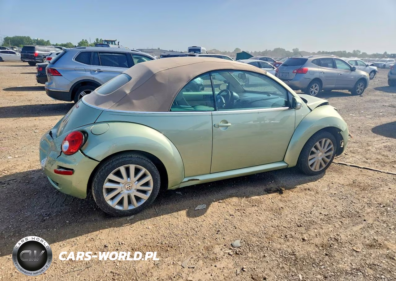 2008 Volkswagen New Beetle Convertible Se VIN:3VWRF31Y78M411557 - 3