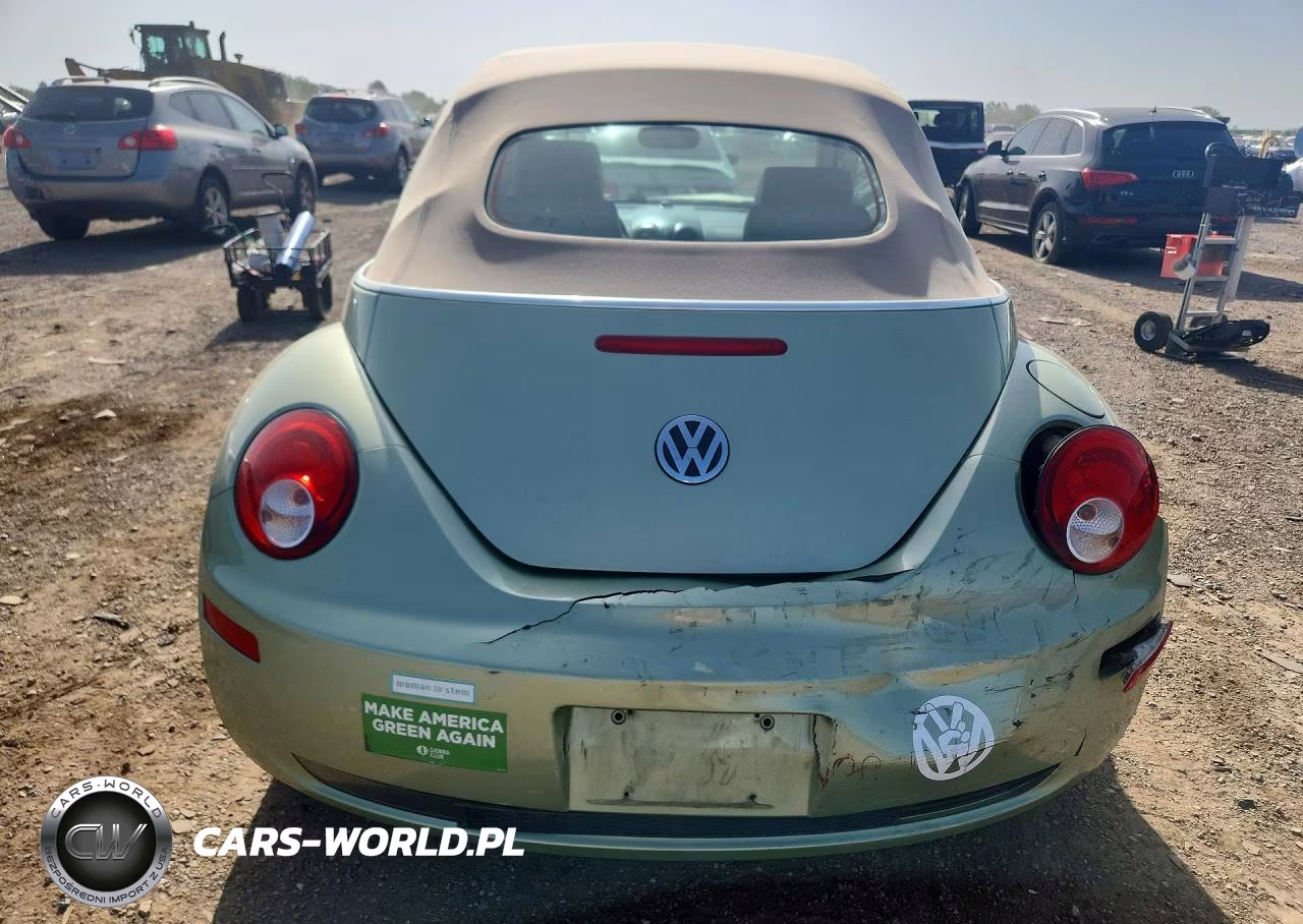2008 Volkswagen New Beetle Convertible Se VIN:3VWRF31Y78M411557 - 6