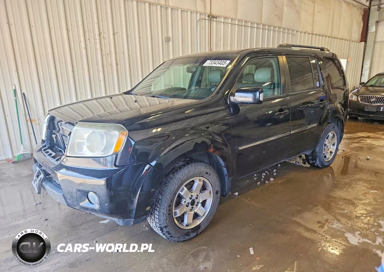 2011 Honda Pilot Touring VIN:5FNYF4H95BB075826 - 1