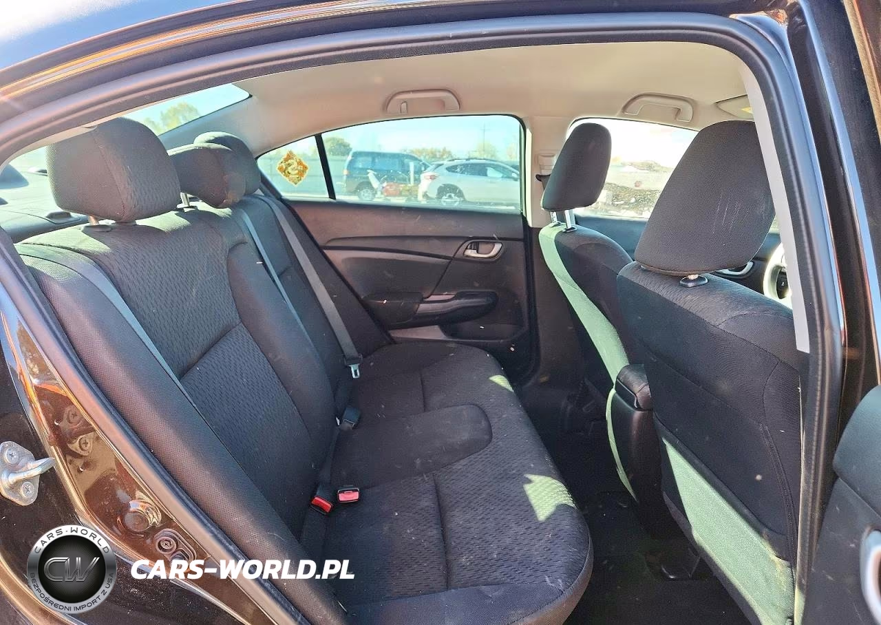 2014 Honda Civic Lx VIN:2HGFB2F58EH521295 - 10