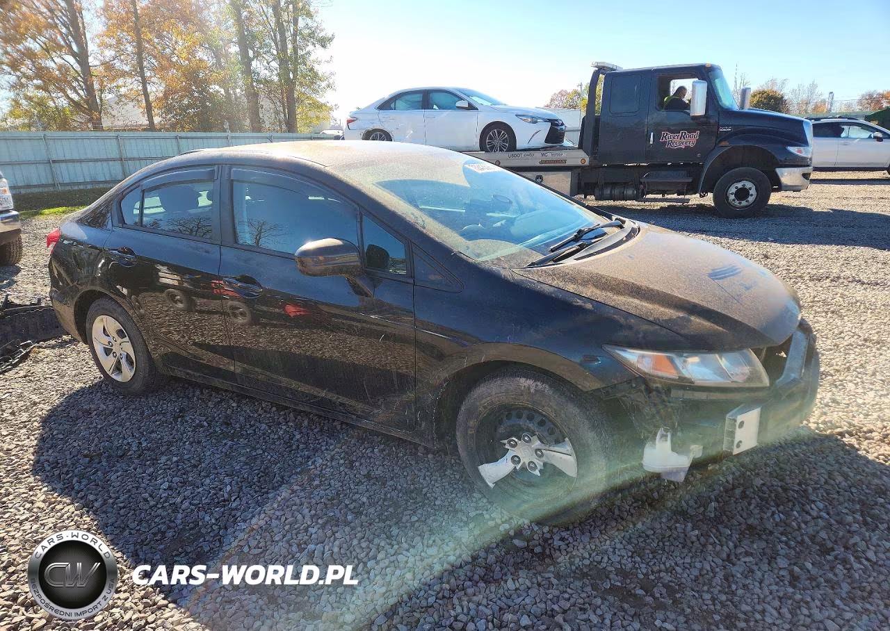 2014 Honda Civic Lx VIN:2HGFB2F58EH521295 - 4