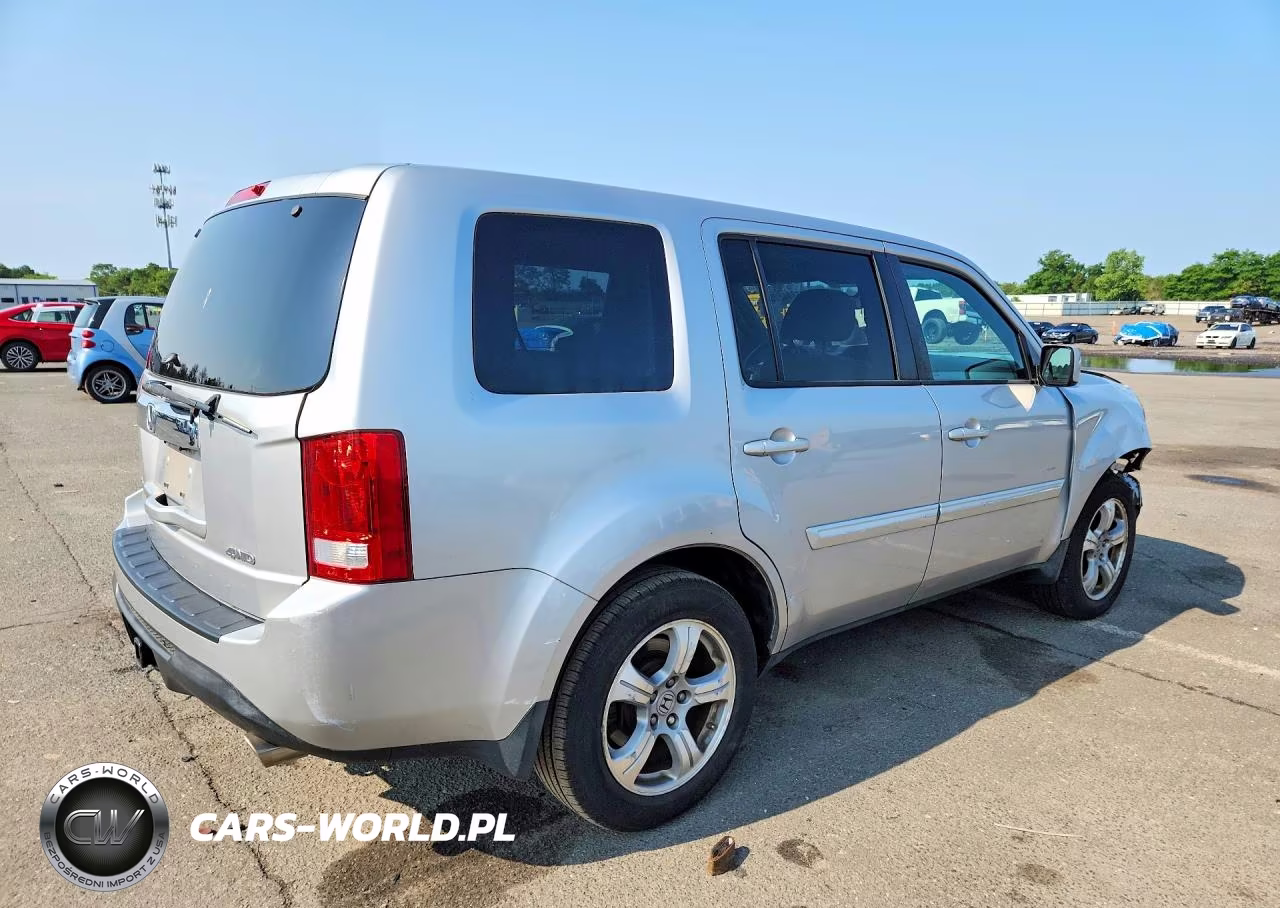 2015 Honda Pilot Ex VIN:5FNYF4H44FB073155 - 3