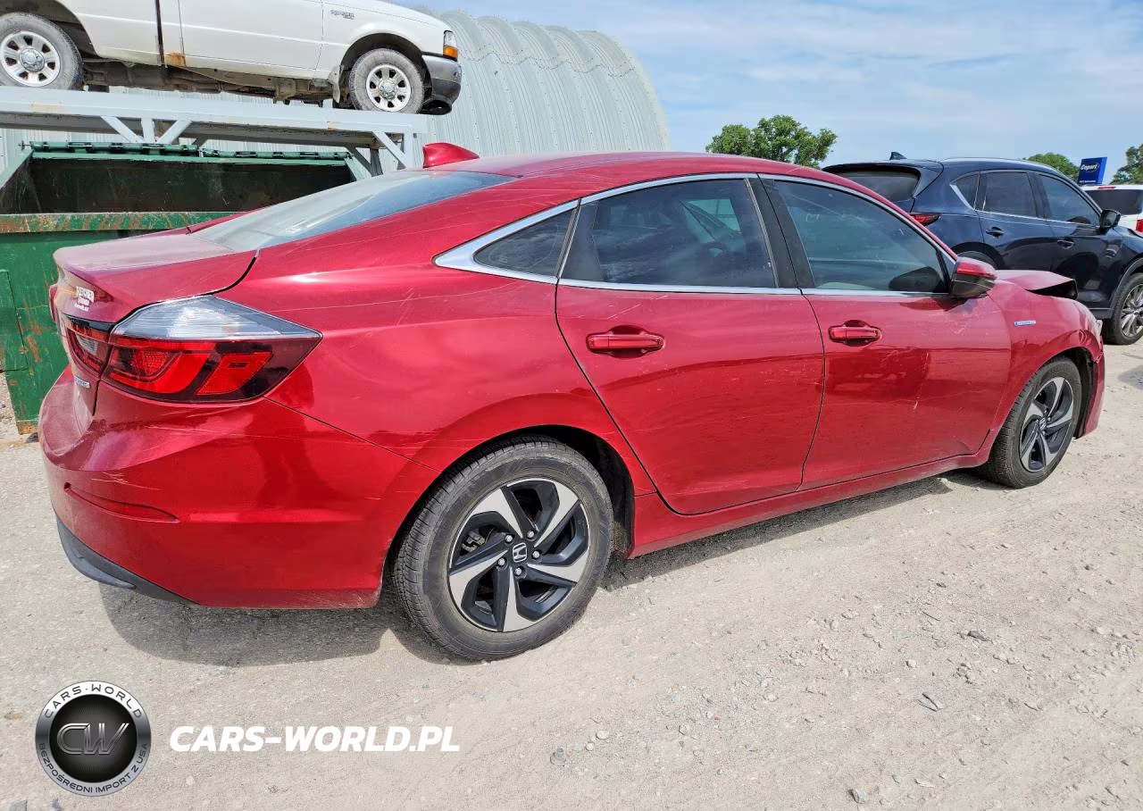 2021 Honda Insight Ex VIN:19XZE4F52ME005409 - 3