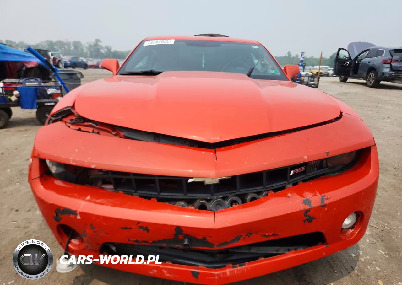 2013 Chevrolet Camaro Lt VIN:2G1FC1E33D9240173 - 5