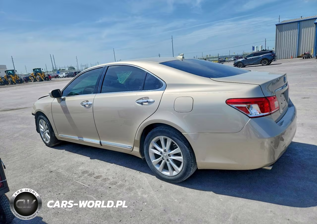 2012 Lexus Es 350 VIN:JTHBK1EG1C2499400 - 2