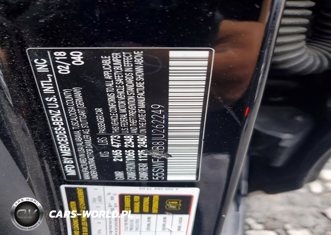 2018 Mercedes-Benz C 300 4Matic VIN:55SWF4KB8JU262249 - 12