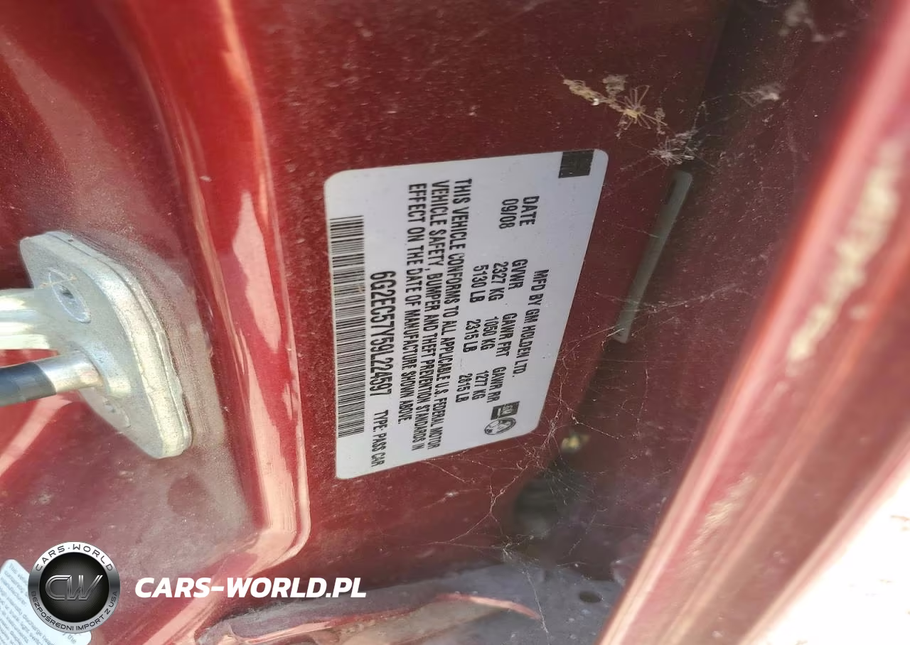 2009 Pontiac G8 Gt VIN:6G2EC57Y59L224597 - 12