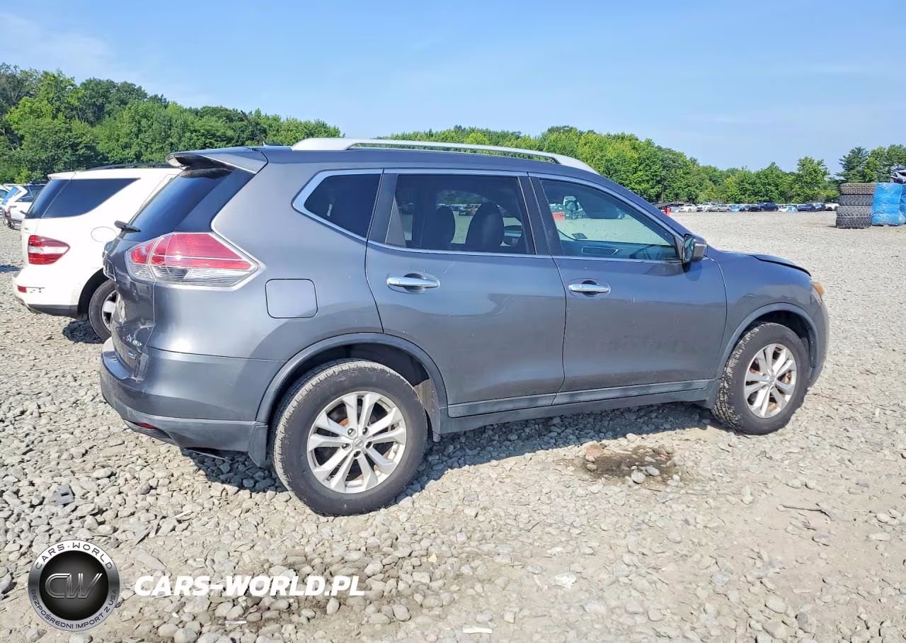 2014 Nissan Rogue Sv VIN:5N1AT2MV1EC771033 - 3