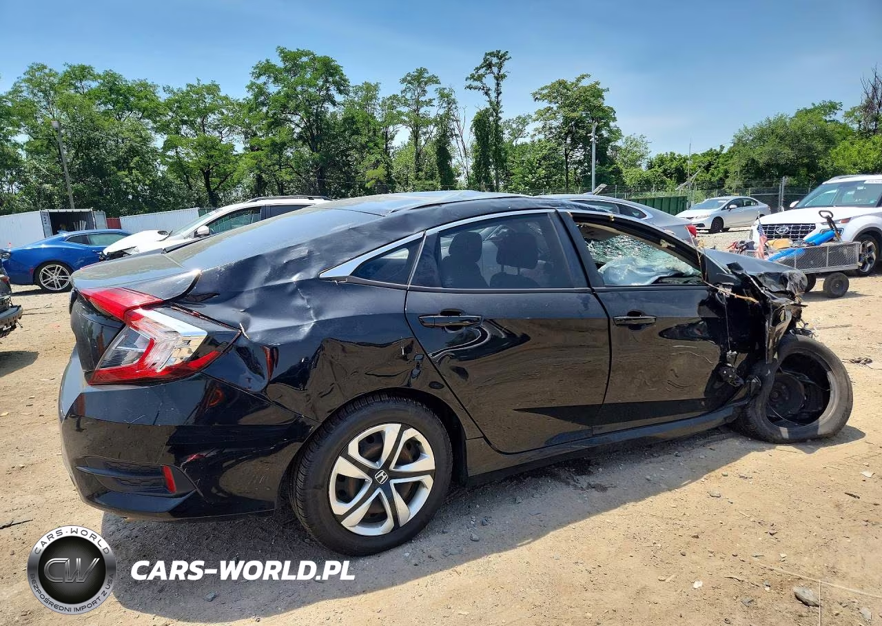 2017 Honda Civic Lx VIN:19XFC2F56HE045737 - 3