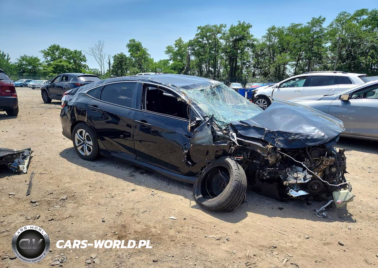 2017 Honda Civic Lx VIN:19XFC2F56HE045737 - 4