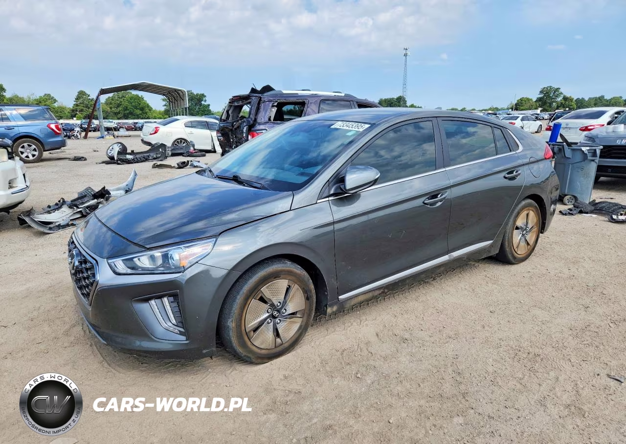 2022 Hyundai Ioniq Se VIN:KMHC75LC8NU282718 - 1
