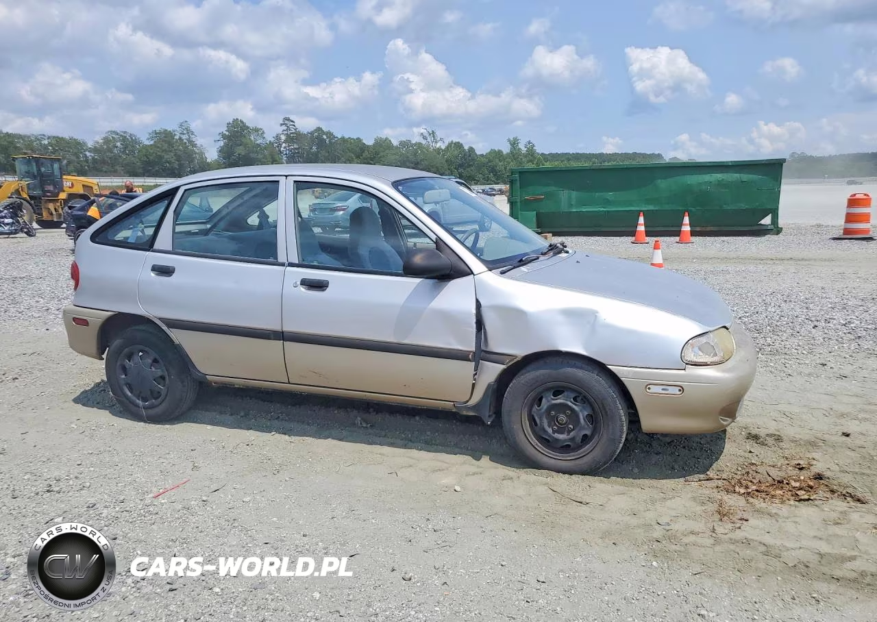 1997 Ford Aspire VIN:KNJLT06H4V6198990 - 4