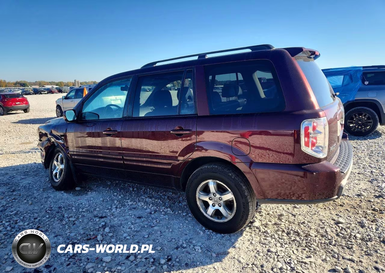 2008 Honda Pilot Exl VIN:5FNYF18588B046003 - 2