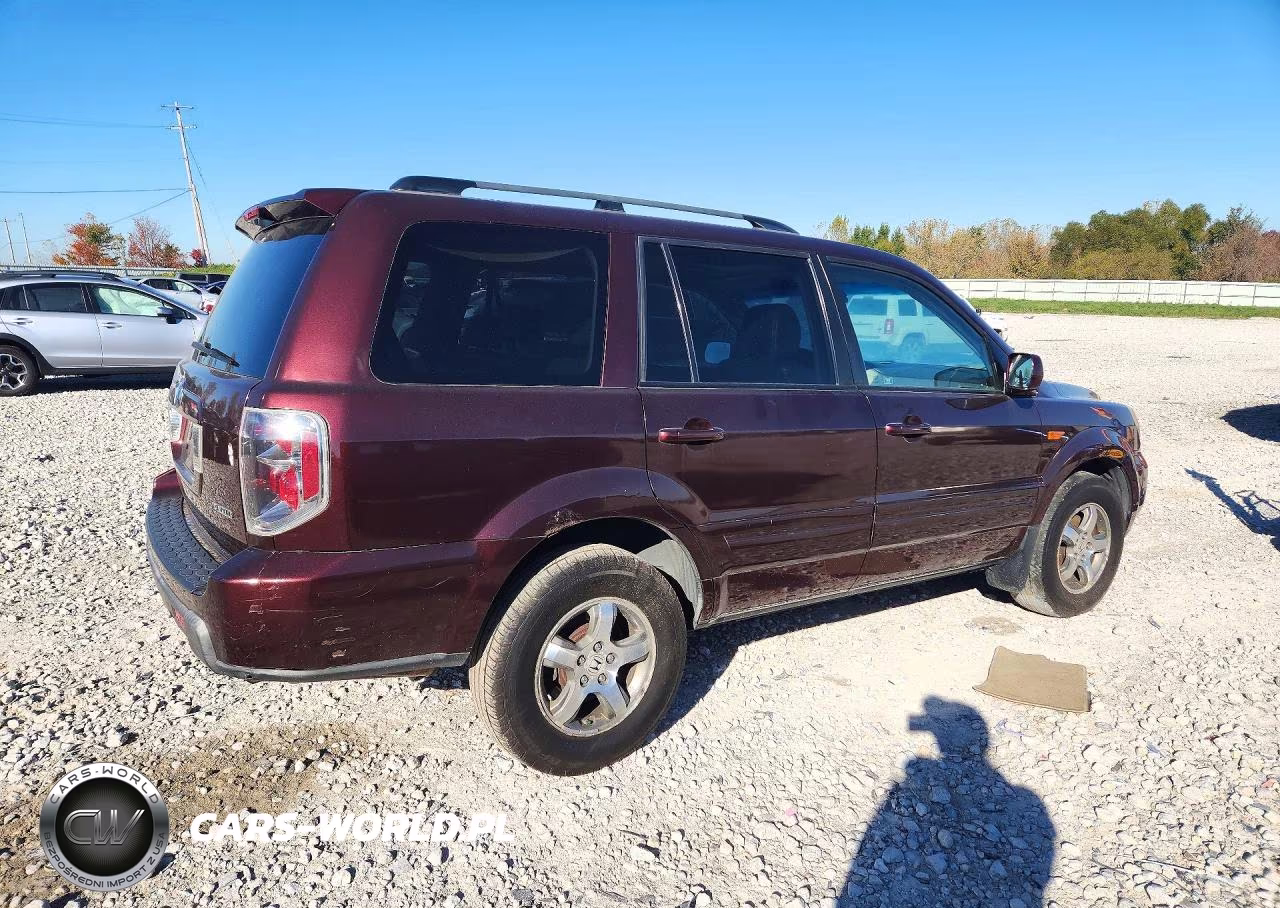 2008 Honda Pilot Exl VIN:5FNYF18588B046003 - 3