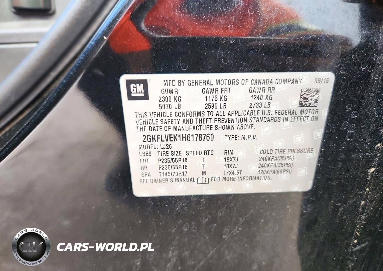 2017 GMC Terrain Denali VIN:2GKFLVEK1H6178760 - 13