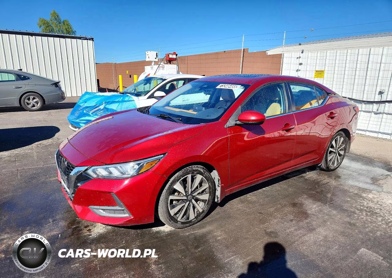 2021 Nissan Sentra Sv VIN:3N1AB8CV7MY272189 - 1