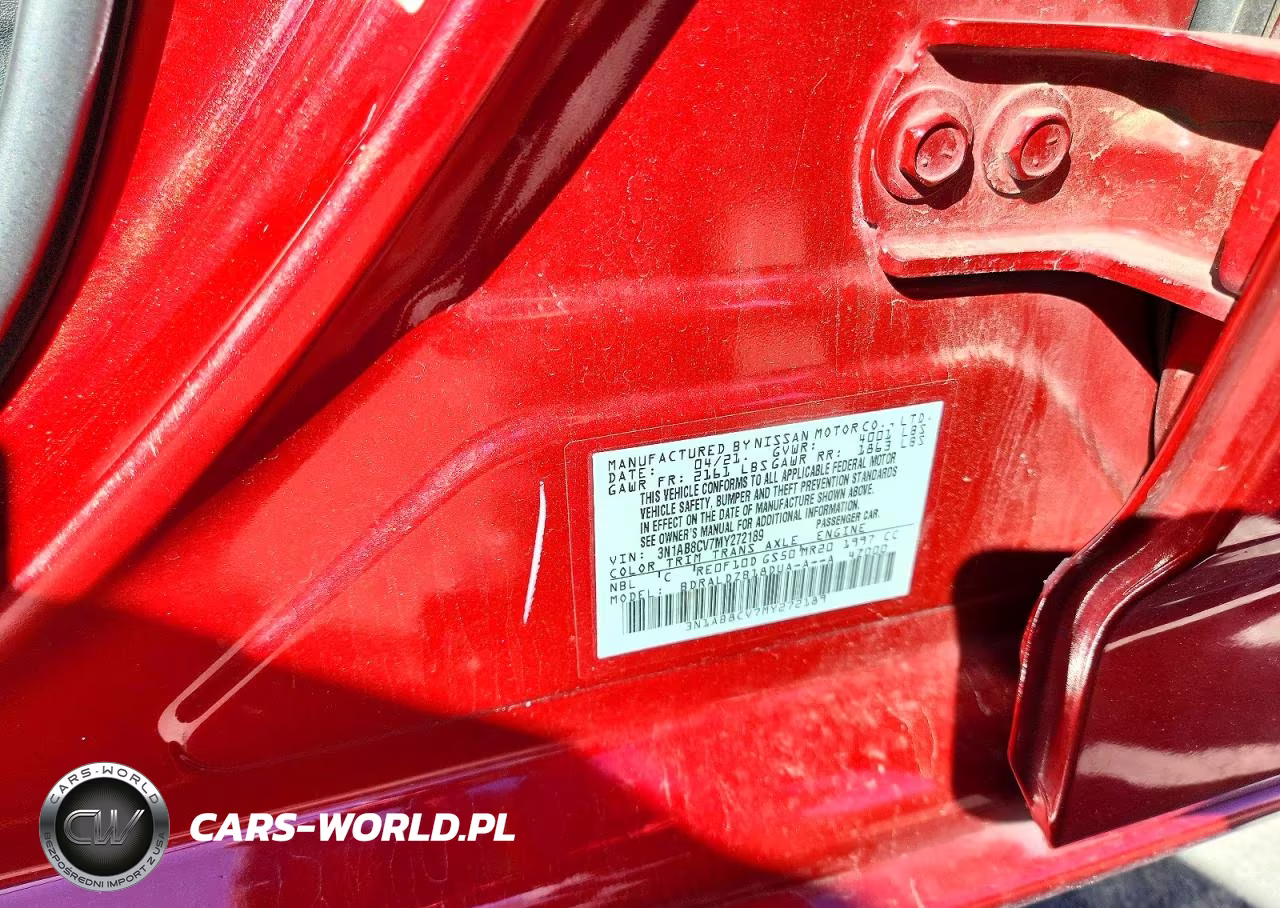 2021 Nissan Sentra Sv VIN:3N1AB8CV7MY272189 - 12