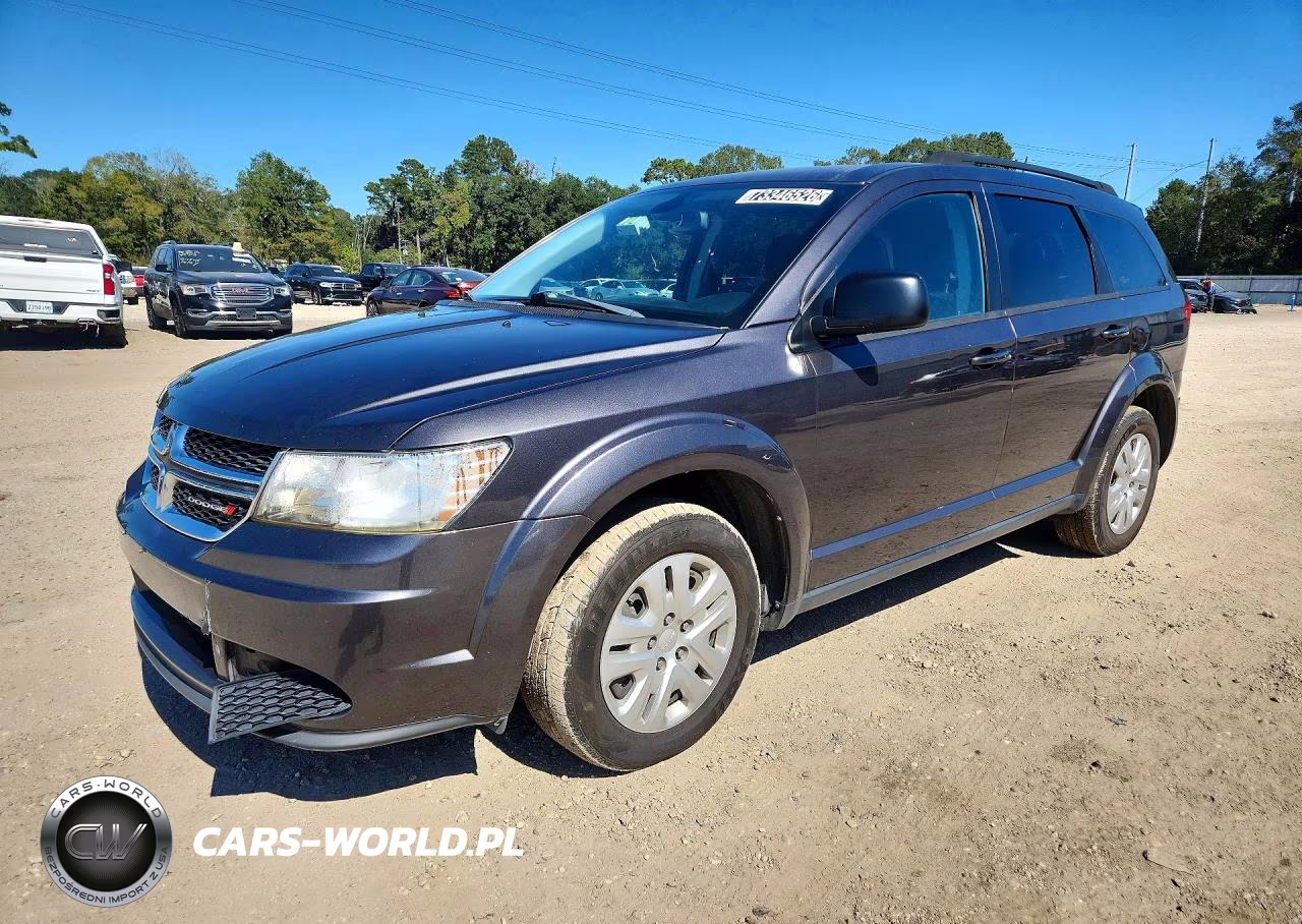 2020 Dodge Journey Se VIN:3C4PDCAB8LT274607 - 1
