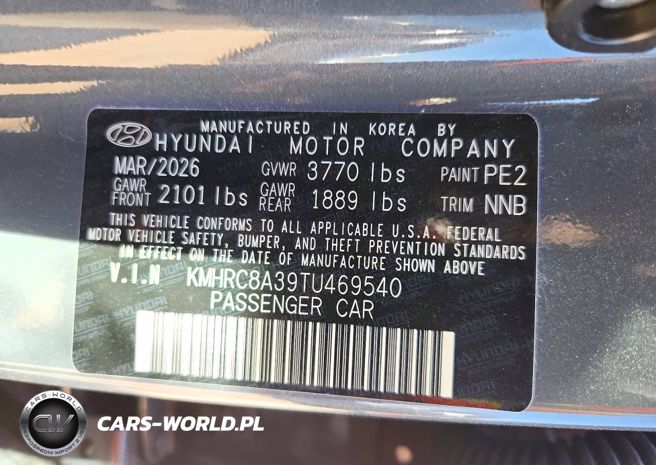 2026 Hyundai Venue Sel VIN:KMHRC8A39TU469540 - 14