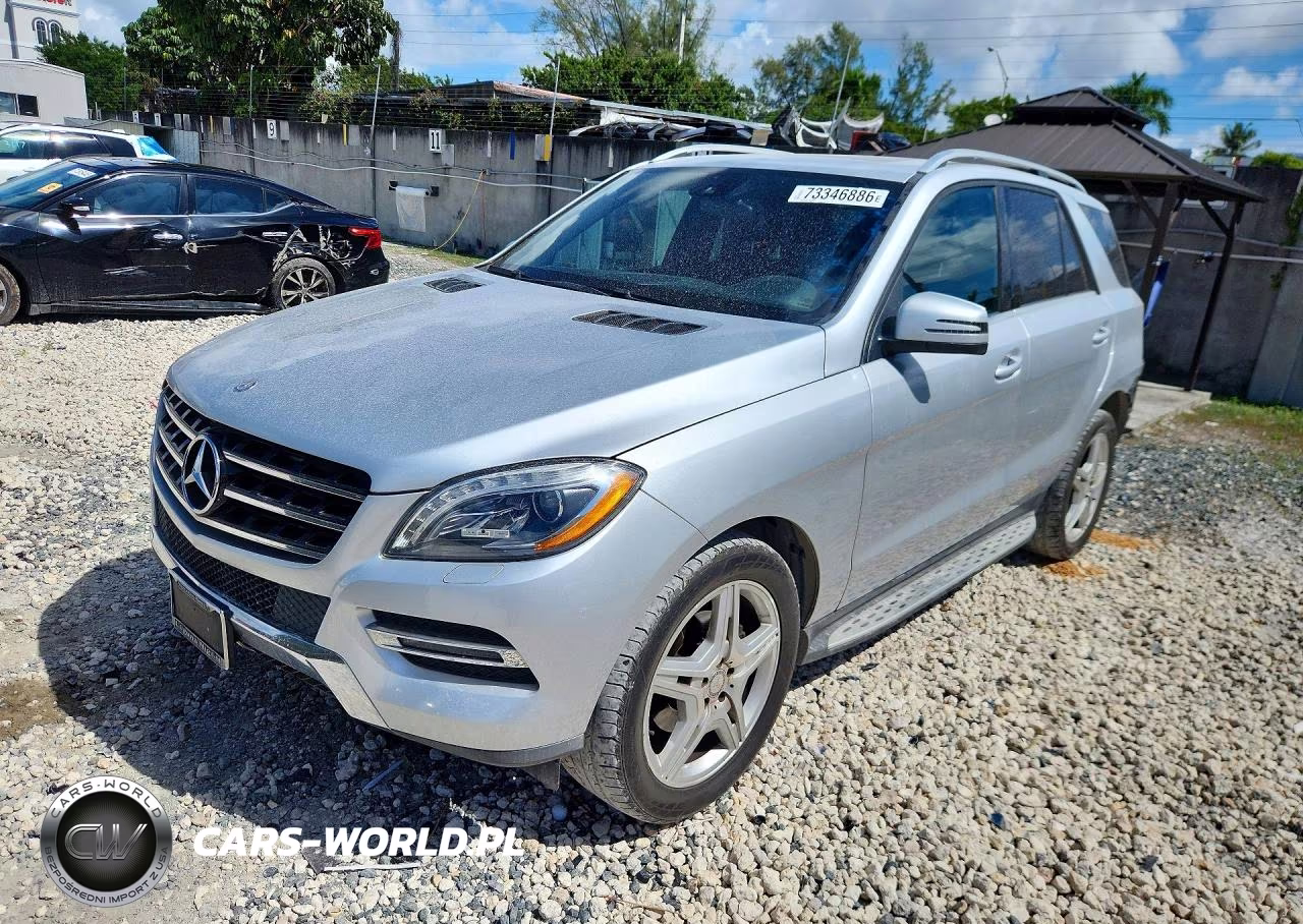 2013 Mercedes-Benz Ml 350 VIN:4JGDA5JB2DA171467 - 1