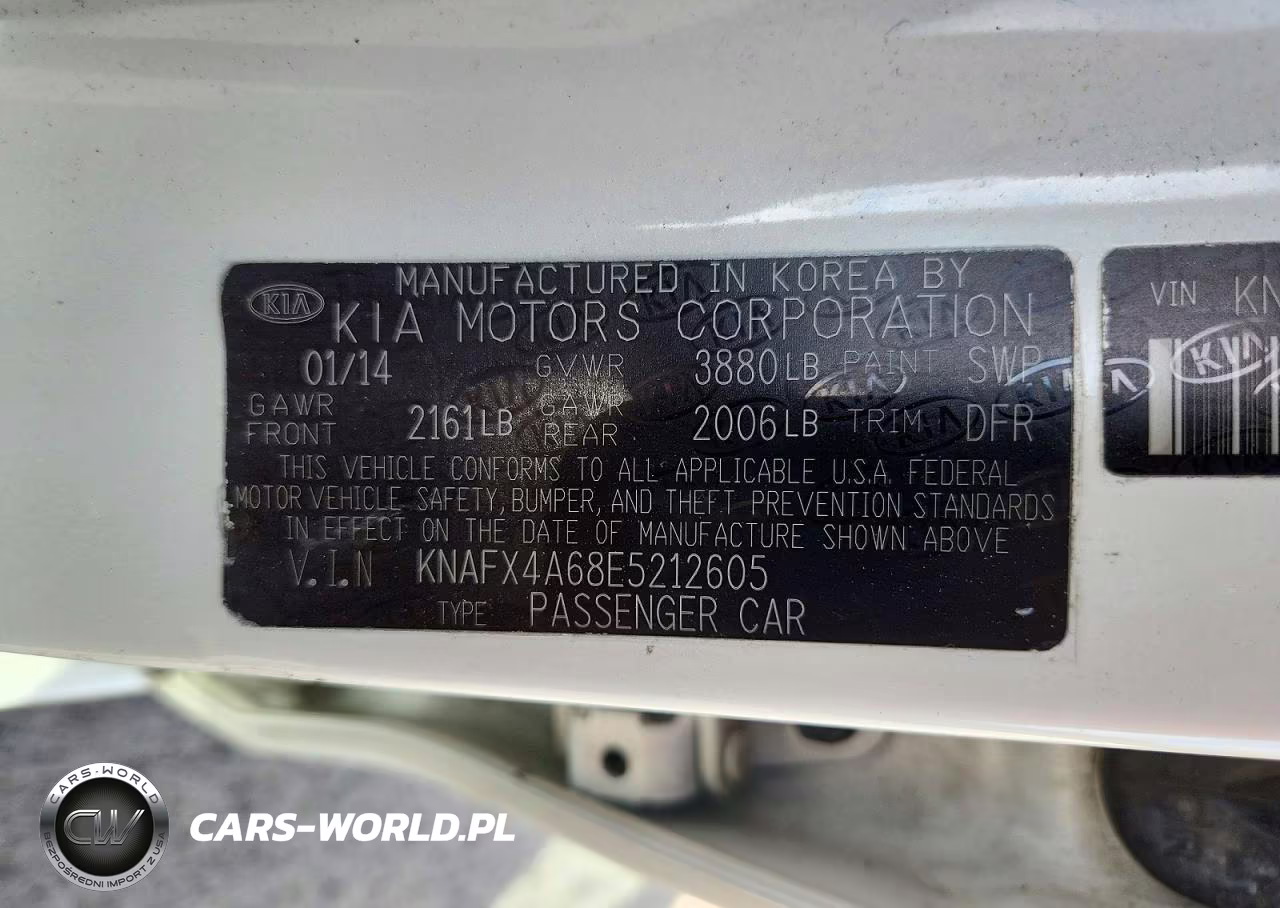 2014 Kia Forte Lx VIN:KNAFX4A68E5212605 - 12