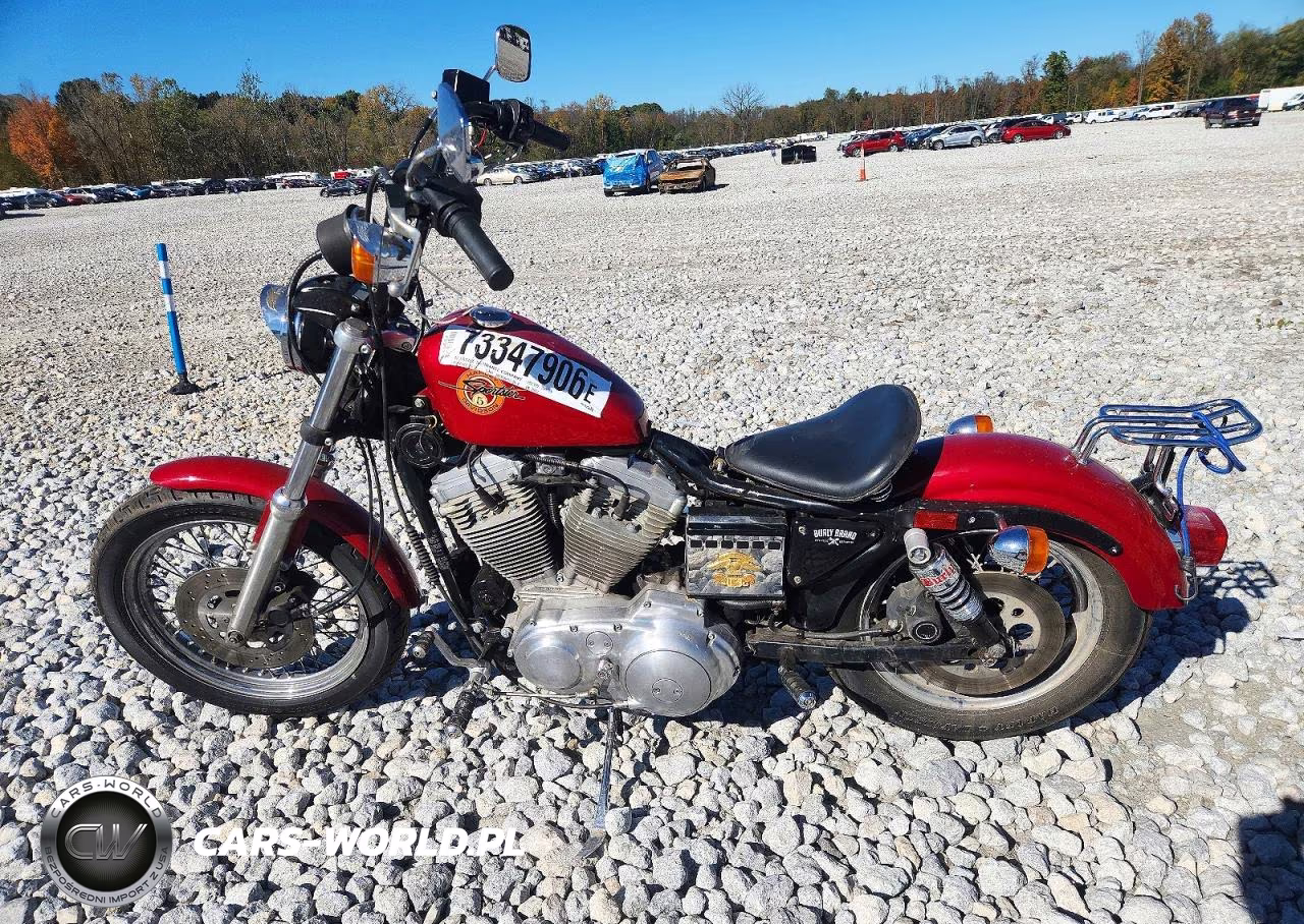 1993 Harley-Davidson Xlh883 Deluxe VIN:1HD4CFM18PY212251 - 3