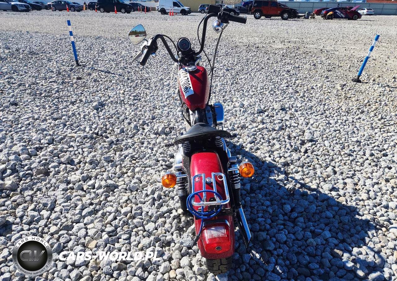 1993 Harley-Davidson Xlh883 Deluxe VIN:1HD4CFM18PY212251 - 4