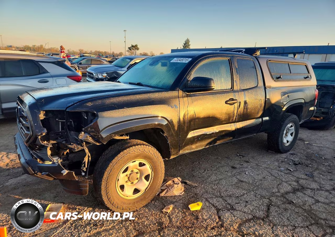 2019 Toyota Tacoma Sr VIN:5TFSX5EN5KX069542 - 1