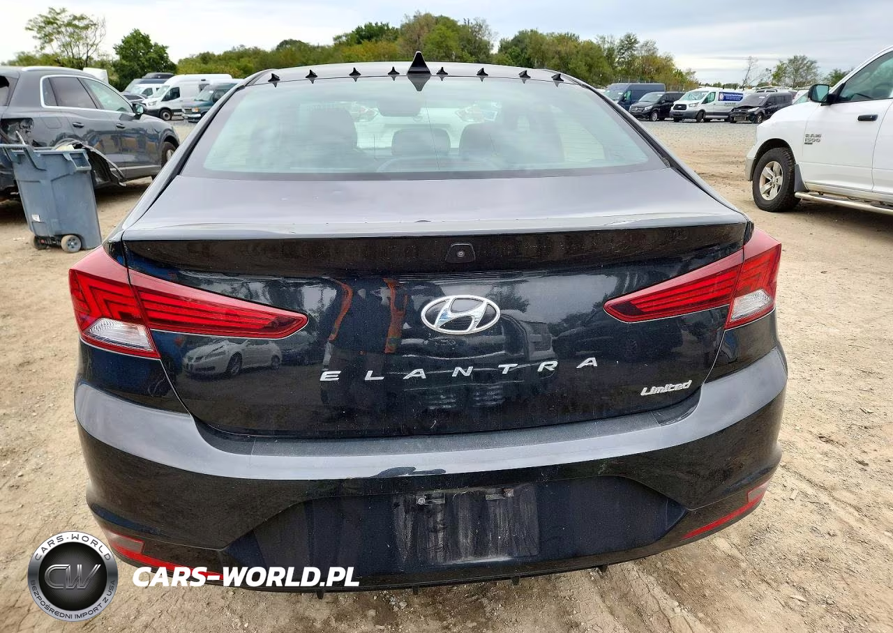 2019 Hyundai Elantra Limited VIN:5NPD84LF1KH475602 - 6