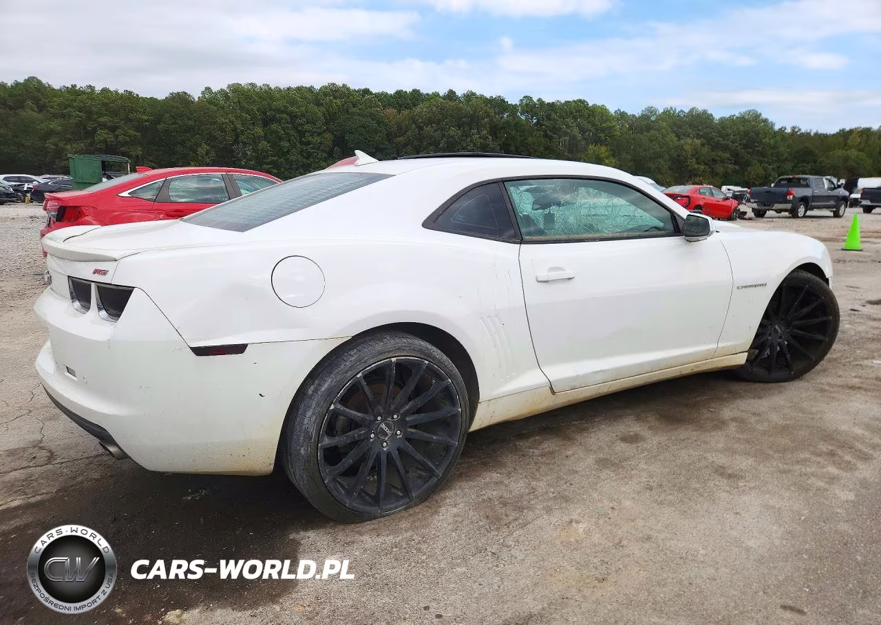 2012 Chevrolet Camaro Lt VIN:2G1FC1E38C9132405 - 3
