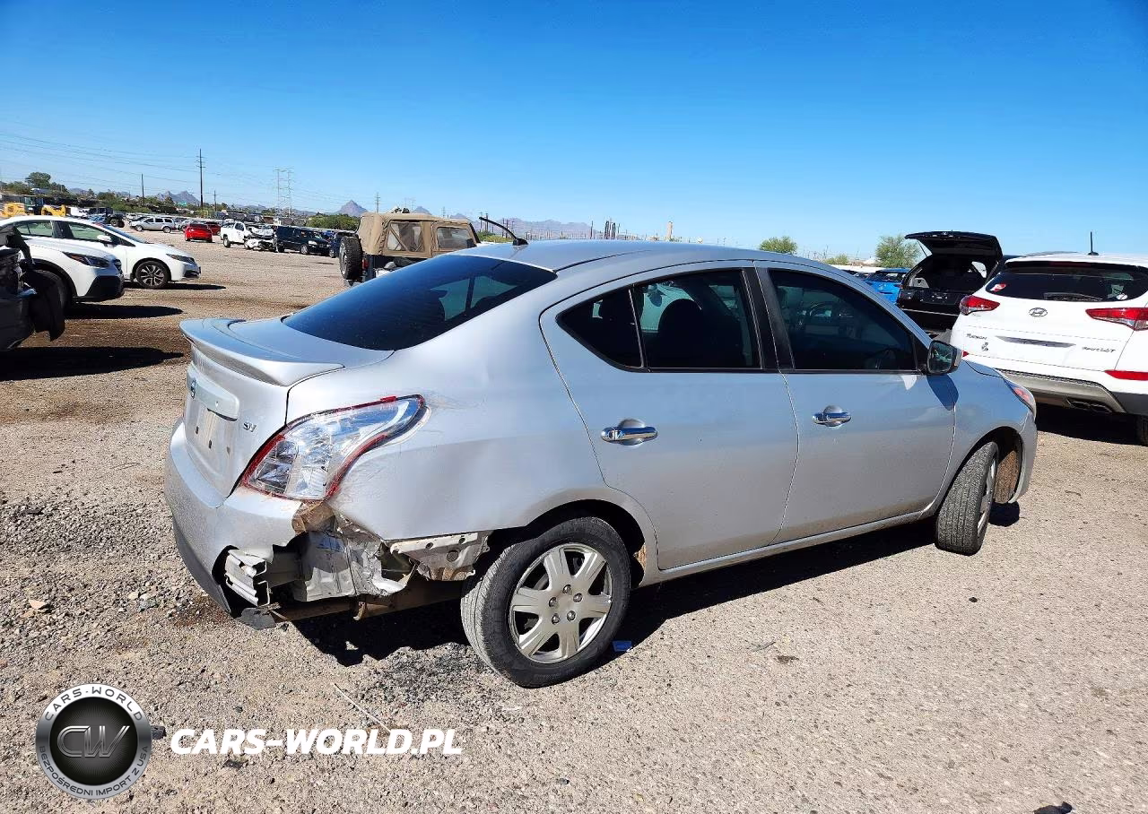 2019 Nissan Versa Sv VIN:3N1CN7AP5KL865283 - 3