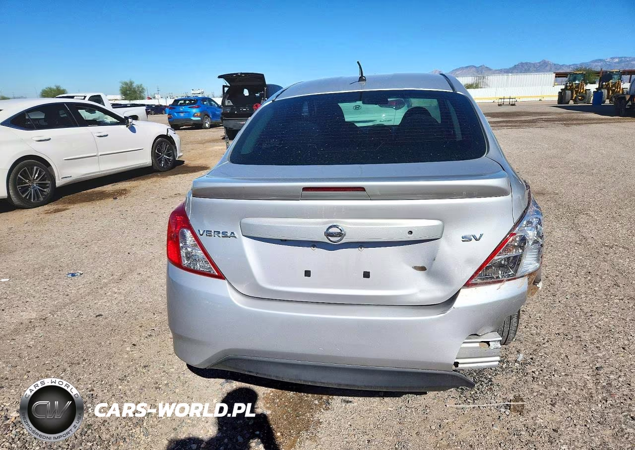2019 Nissan Versa Sv VIN:3N1CN7AP5KL865283 - 6