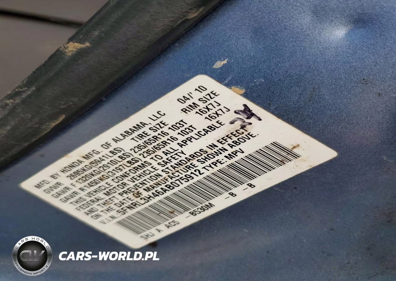 2010 Honda Odyssey Ex VIN:5FNRL3H46AB075912 - 13