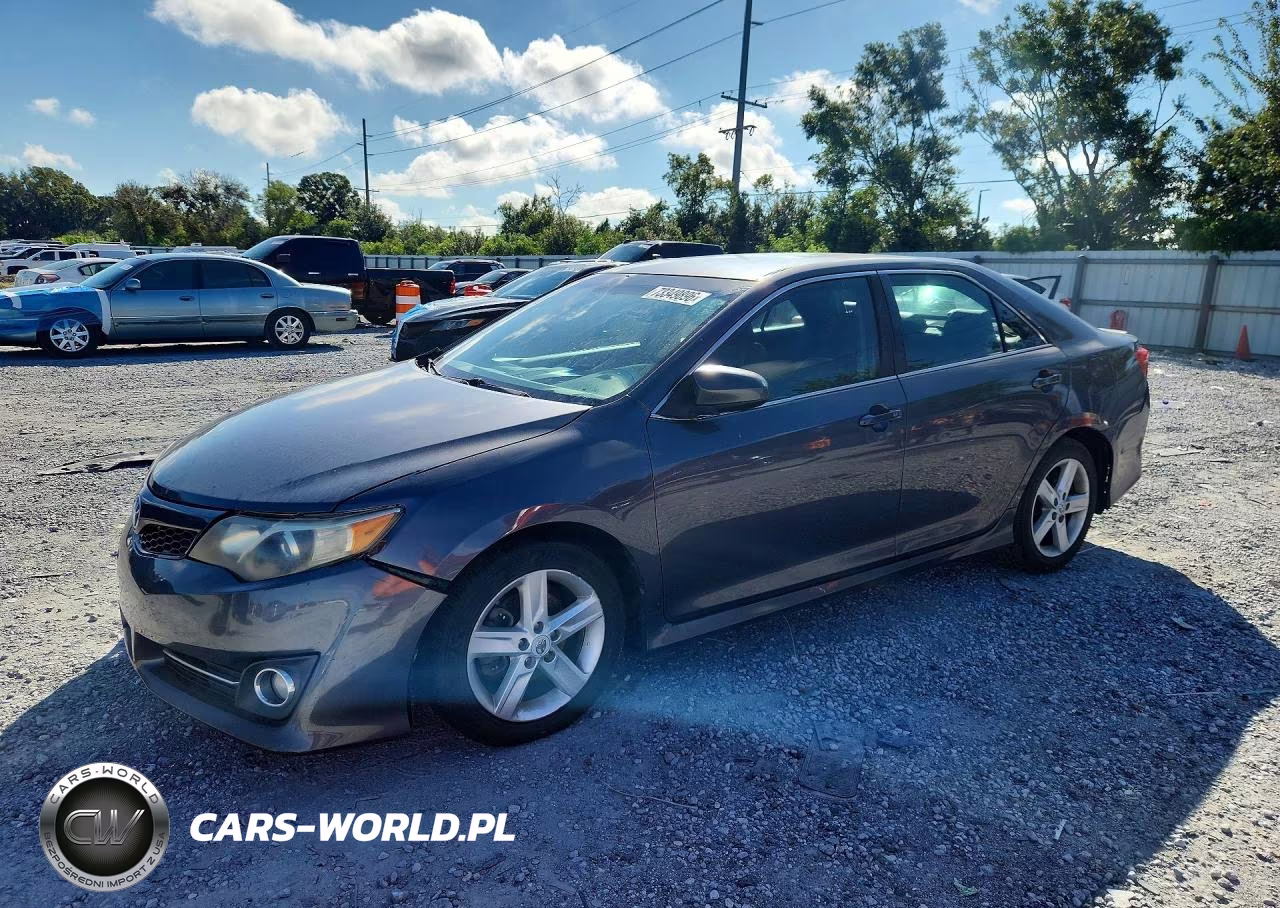 2012 Toyota Camry Se VIN:4T1BF1FK9CU185244 - 1
