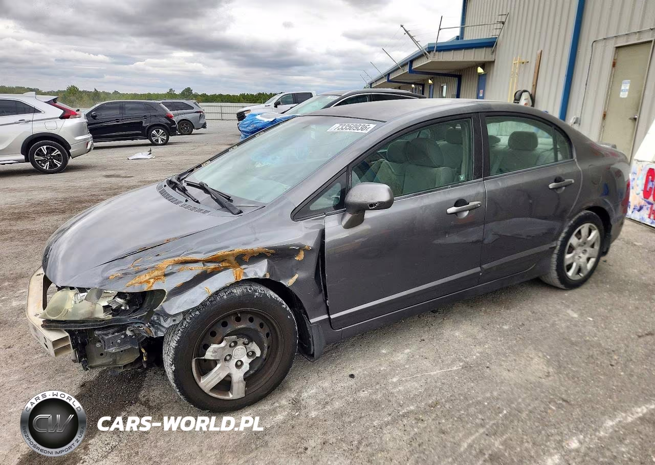 2010 Honda Civic Lx VIN:2HGFA1F50AH307604 - 1