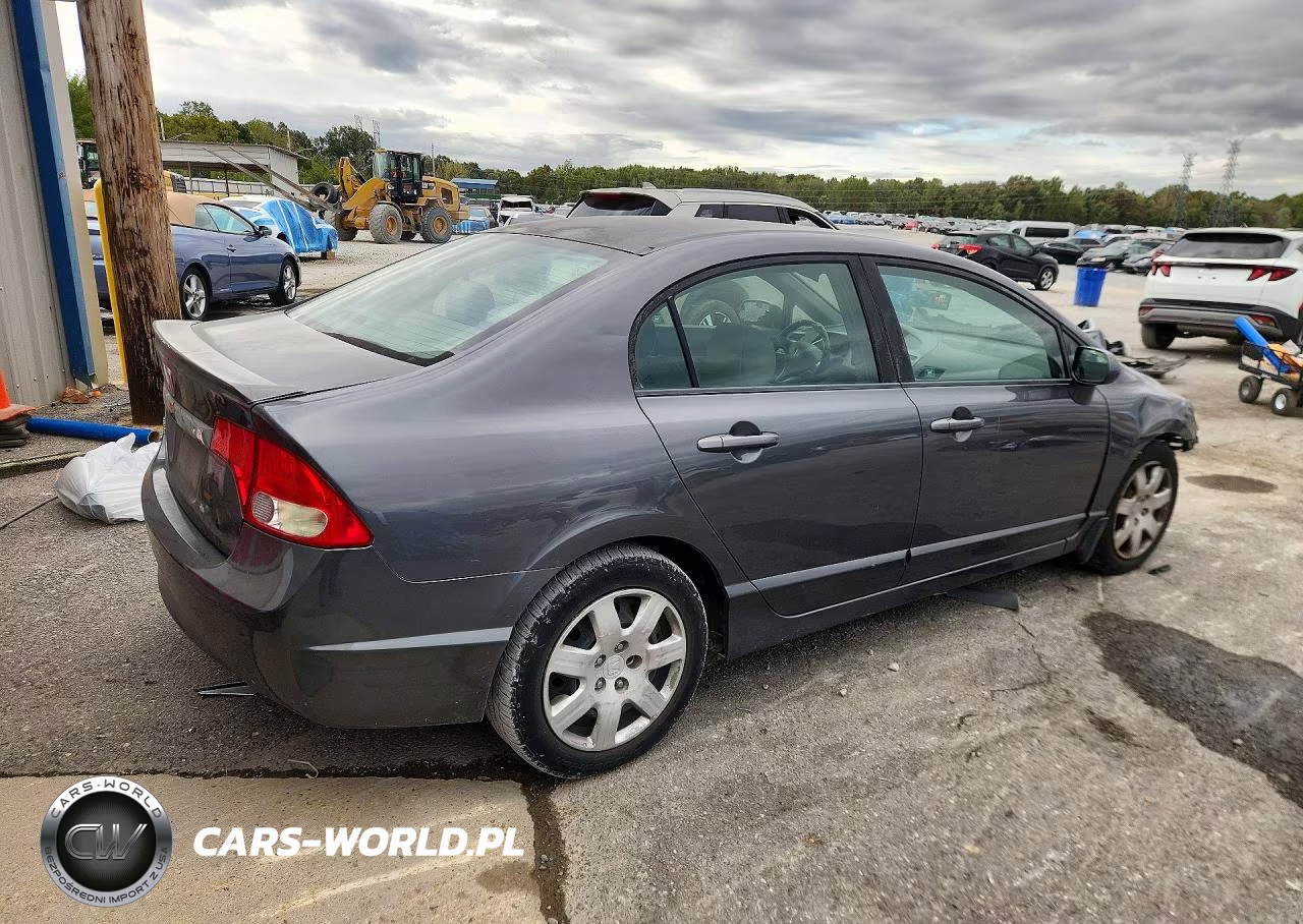 2010 Honda Civic Lx VIN:2HGFA1F50AH307604 - 3