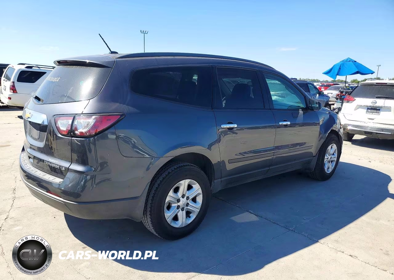2014 Chevrolet Traverse Ls VIN:1GNKRFED4EJ290099 - 3