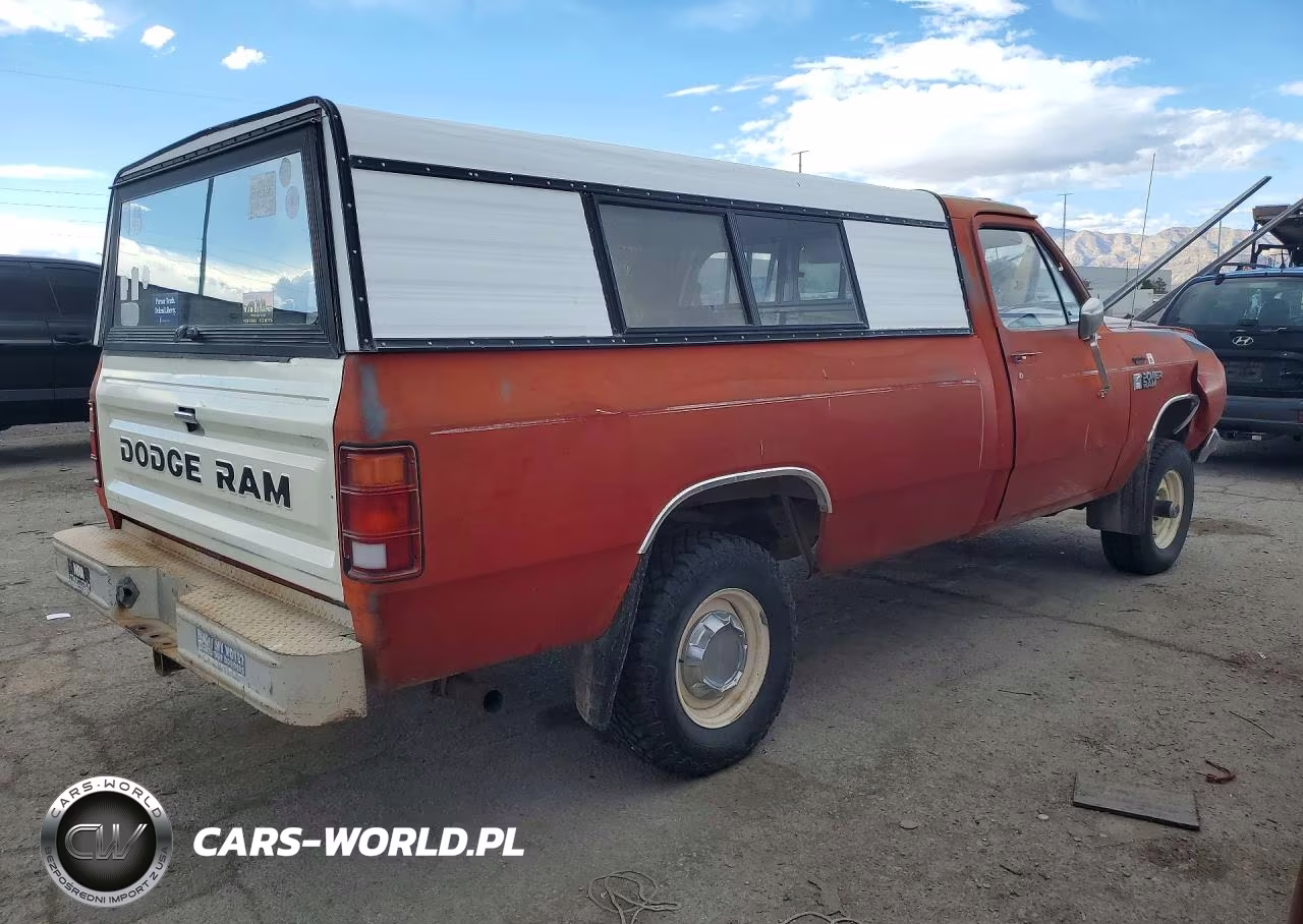 1983 Dodge W-Series W150 VIN:1B7HW14H7DS503929 - 3