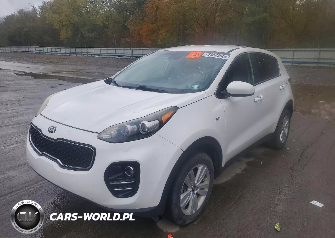 2018 Kia Sportage Lx VIN:KNDPMCAC1J7393870 - 1