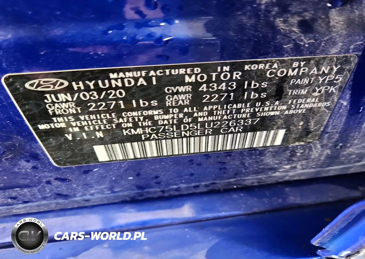 2020 Hyundai Ioniq Sel VIN:KMHC75LD5LU226337 - 13