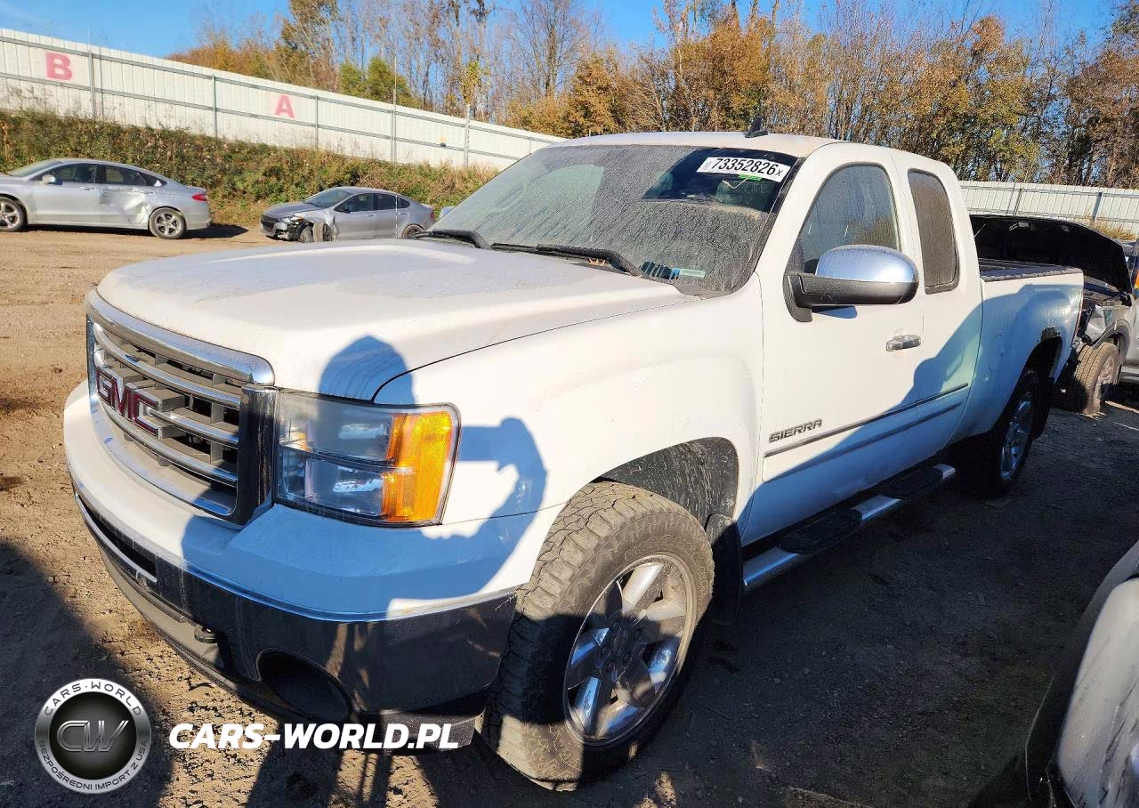 2013 GMC Sierra K1500 Sle VIN:1GTR2VE71DZ370525 - 1