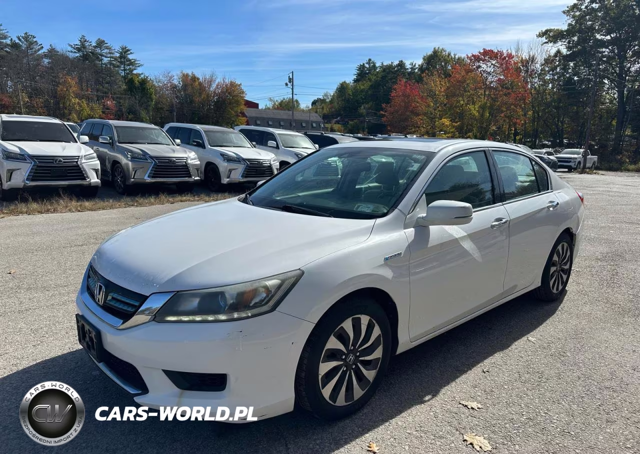 2015 Honda Accord Hybrid Ex-L VIN:1HGCR6F51FA012803 - 2