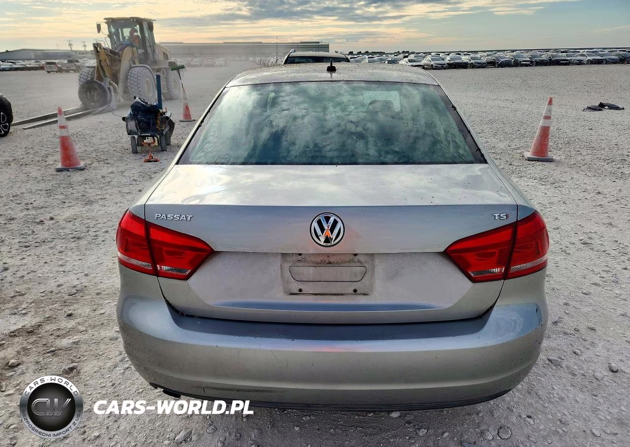 2014 Volkswagen Passat S VIN:1VWAS7A33EC052824 - 6
