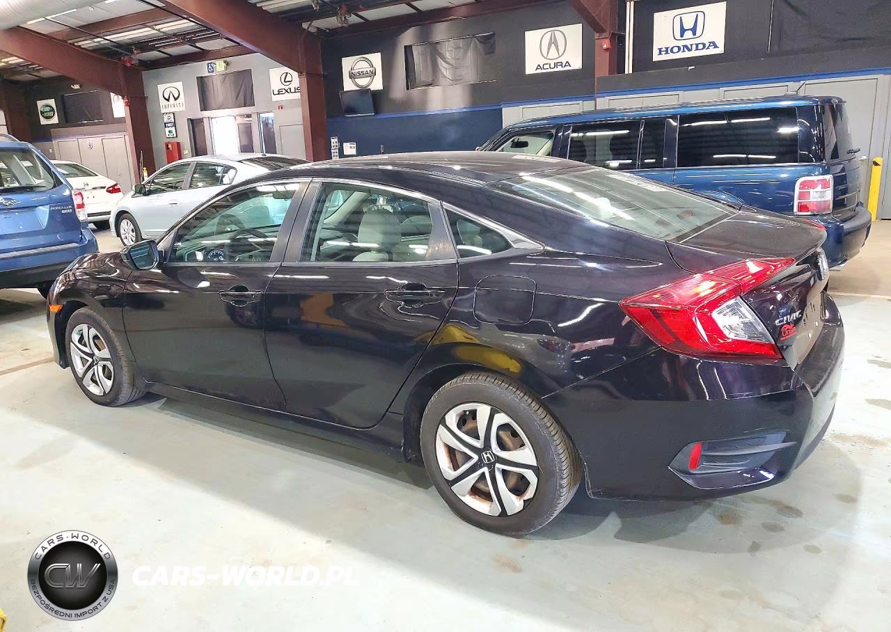 2017 Honda Civic Lx VIN:19XFC2E53HE041419 - 2