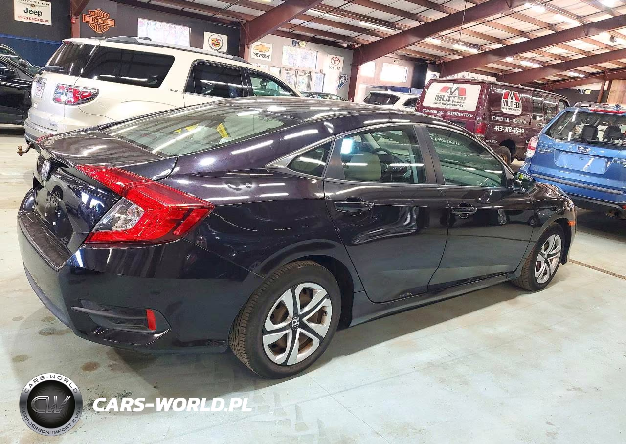2017 Honda Civic Lx VIN:19XFC2E53HE041419 - 3