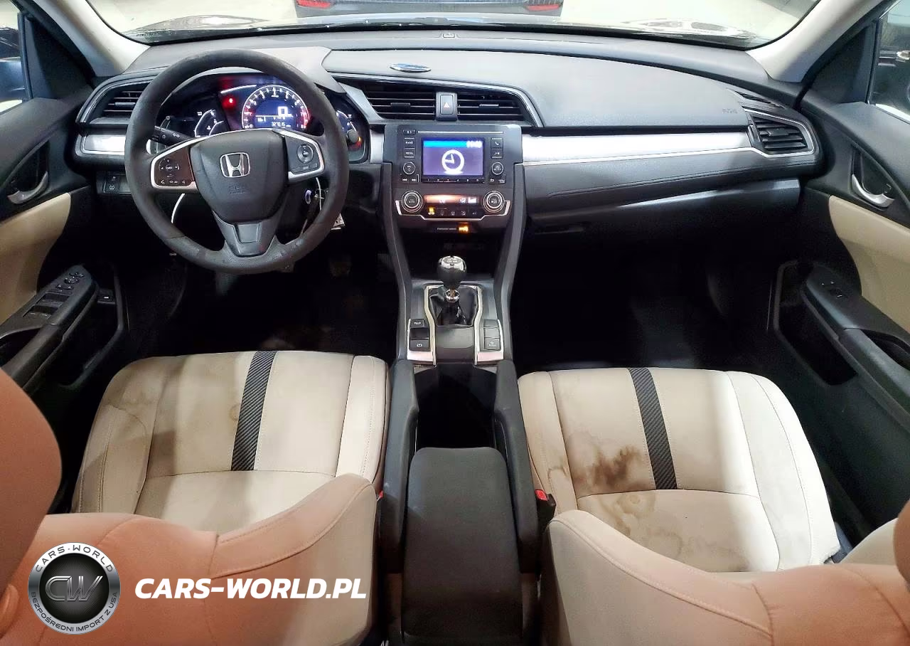 2017 Honda Civic Lx VIN:19XFC2E53HE041419 - 8