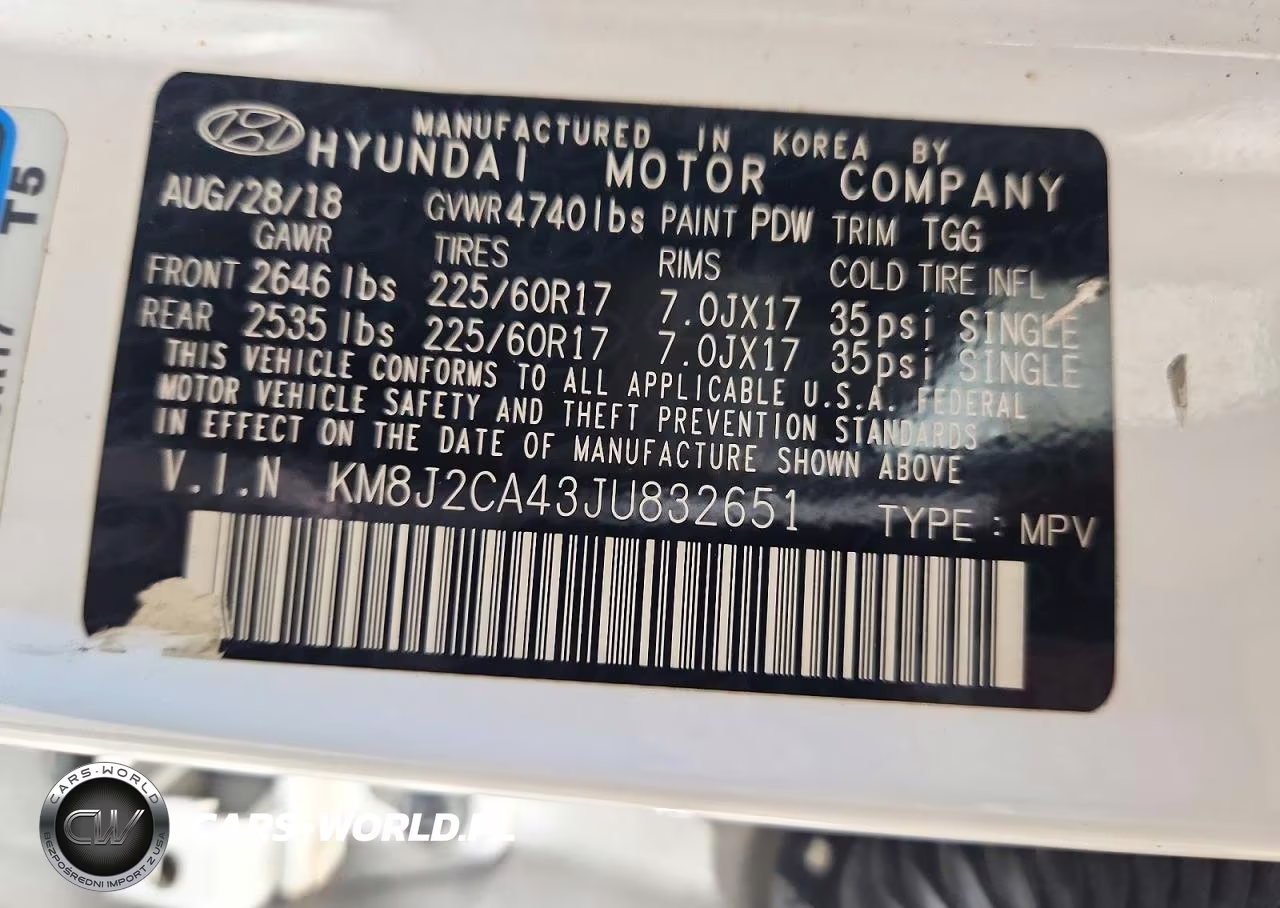 2018 Hyundai Tucson Se VIN:KM8J2CA43JU832651 - 13